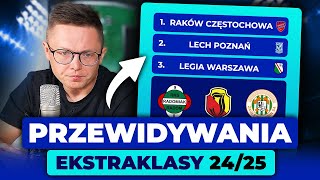 T ĆWIĄKAŁA przewiduje TABELĘ EKSTRAKLASY 2425 [upl. by Skier112]