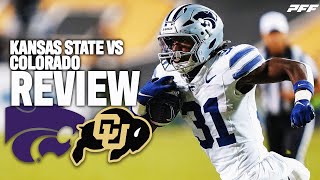 Kansas State vs Colorado Review  PFF Grade Release Show [upl. by Koehler37]