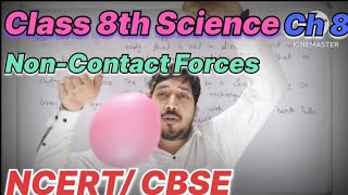 NonContact Forces l Class 8th Science Chapter 8 ll Science Class 8th Chapter 8 [upl. by Donell]