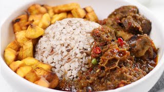 HOW TO MAKE OFADA SAUCE [upl. by Sioled]