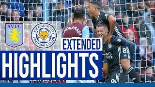 Aston Villa 1 Leicester City 4  Extended Highlights  201920 [upl. by O'Neil]