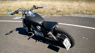 Honda shadow 125 bobber 2017 [upl. by Allister328]