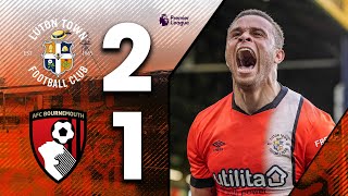 Luton 21 Bournemouth  Huge 3 points ⚡️  Premier League Highlights [upl. by Dickie]