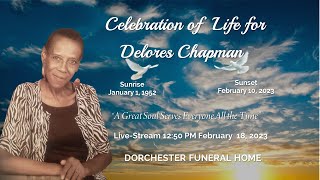 Celebration of Life for Delores Chapman [upl. by Arawaj649]