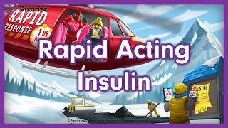 Rapid Acting Insulin Mnemonic for Nursing Pharmacology NCLEX [upl. by Sams]