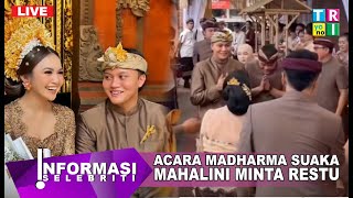 LIVE  Prosesi Adat Madharma Suaka Mahalini amp Rizky Febian Menikah Hari Ini [upl. by Laubin]