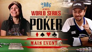 World Series of Poker Main Event 2006 Day 3 with Annie Duke amp Daniel Negreanu WSOP [upl. by Rotow]