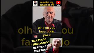 mentira de brasileiro 😂 Ariano Suassuna arianosuassuna autodacompadecida humor [upl. by Frohman282]