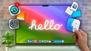 NEW TO MAC Mac Tutorial for Beginners 2024 [upl. by Romelda]