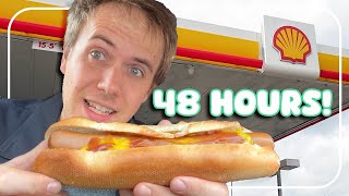 Eating Only Gas Station Foods for 48 Hours [upl. by Acissj]