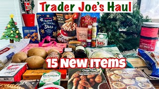 15 New Items in this Holiday Trader Joe’s Haul for 2024 [upl. by Veronica]