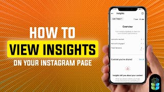 How to View Insights on Your Instagram Page  StepbyStep [upl. by Orola]