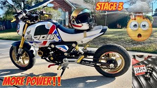 First Time Riding My Honda Grom SP With New DHM Performance Mods [upl. by Danielle]