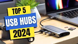 Best USB Hubs 2024  Which USB Hub Should You Buy in 2024 [upl. by Harbison]