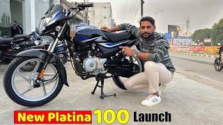 Bajaj Platina 100 Comfortec 2024 Model Launch With New Price And New Update [upl. by Bryana]