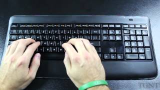 Logitech Wireless Keyboard K800 Review [upl. by Irah]