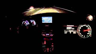 Audi A6 30 TDI Quattro  Acceleration from 0  250 kmh on the Autobahn [upl. by Wind823]