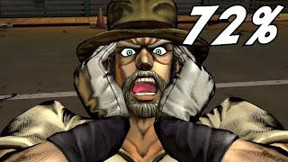 Old Joseph Joestar 724 DMG Taunt Combo  JoJo All Star Battle R  Patch 141 [upl. by Atinej]