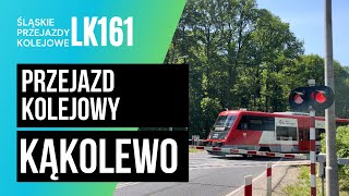 Przejazd kolejowy Kąkolewo DK12 [upl. by Ferullo]