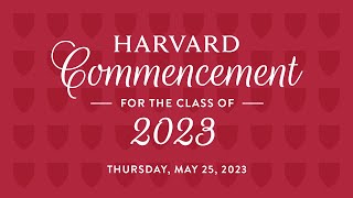 Harvard Commencement 2023 [upl. by Ramu]