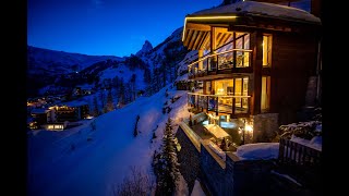 Discover Chalet Zermatt Peak Switzerland  Winner Worlds Best Chalet [upl. by Atela]