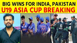 U19 Asia Cup  Big Wins for India and Pakistan Arshin Kulkarni  The Sensation [upl. by Haodnanehs721]