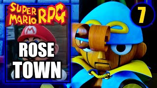 Super Mario RPG  Explore Rose Town  Gameplay Walkthrough Part 7 [upl. by Brawner]