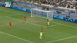 Irene Paredes Own Goal Brazil vs Spain Womens 41 Goals and Extended Highlights [upl. by Greta798]