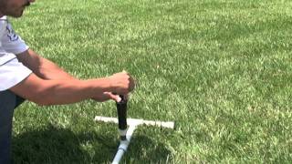 How to flush and install a sprinkler nozzle [upl. by Nymassej968]