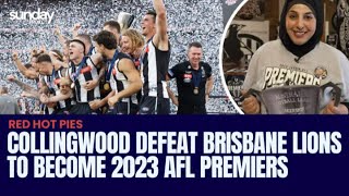 Collingwood Defeat Brisbane Lions To Become 2023 AFL Premiers [upl. by Charry]