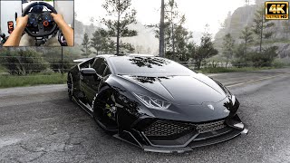 Lamborghini Huracan  Forza Horizon 5  Logitech g29 gameplay [upl. by Buyers415]