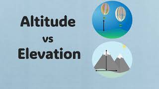 Altitude vs Elevation [upl. by Albric]