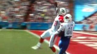 Darrelle Revis One Handed Interception In Pro Bowl [upl. by Enieledam]