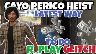 SOLO Cayo Perico Heist Replay Glitch GTA Online NOVEMBER [upl. by Mishaan]