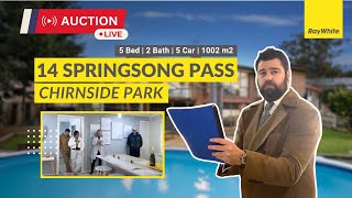 Live Auction  14 Springsong Pass Chirnside Park [upl. by Einej772]