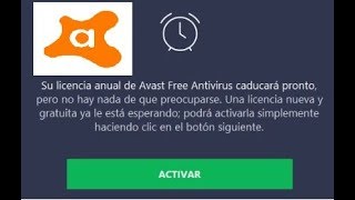 Como Renovar licencia de Avast por un Año Mas [upl. by Bain877]