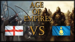 Simplicity is the easiest path to true beauty AoE IVRanked 1v1 English vs Mongols [upl. by Asserat429]