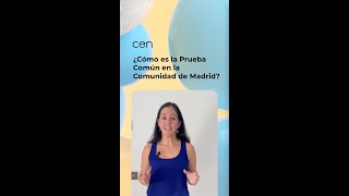 Cómo es la Prueba Común de las Oposiciones de Maestros en Madrid  CEN [upl. by Calen189]