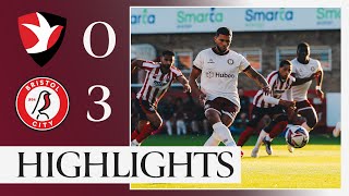 Armstrong scores in 40 seconds  Cheltenham Town 03 Bristol City  Highlights [upl. by Gean59]