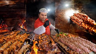 Mouthwatering legendary kebab varieties Best Turkish street foods [upl. by Ordnagela]