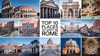 10 MustSee Places in Rome for Your Ultimate Travel Experience [upl. by Rehpotisrhc11]