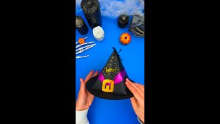 Pack Your Halloween Candy In Witchs Hat halloween diy [upl. by Marcia]