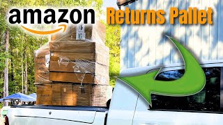 Unboxing An Amazon Returns Pallet [upl. by Sixel]