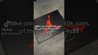 NIKE ONLY DROPPED 30K PAIRS OF THIS JORDAN 4📈 sneakers resell [upl. by Ransom432]