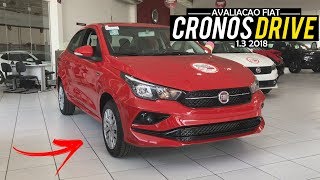 Avaliação  Novo Fiat Cronos Drive 13 2019  Curiosidade Automotiva® [upl. by Ward]