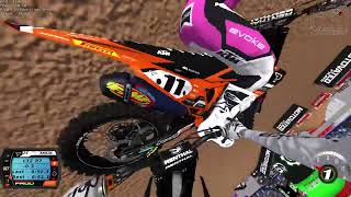 2024 Supercross Nashville RF 450 Pro Main Event With Discord MX Simulator [upl. by Pros]