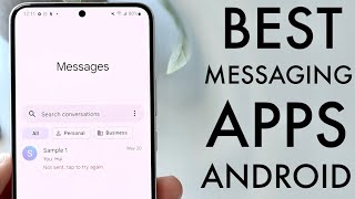 Best Messaging Apps For Androids 2022 [upl. by Eirbua55]