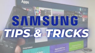 7 Samsung TV Settings and Features You Need to Know  Samsung TV Tips amp Tricks [upl. by Noek842]