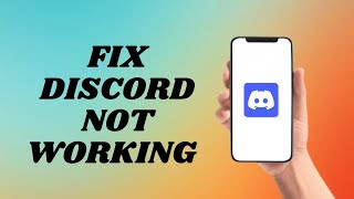 Fix Discord Not Working  Easy way [upl. by Bocyaj700]