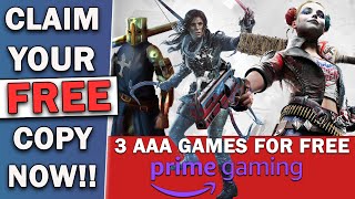 3 AAA Games are FREE TO CLAIM Right Now 😍 Limited Time Offer [upl. by Htiaf]